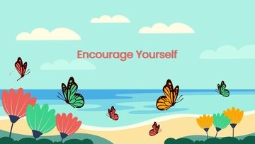 Free Summer Butterfly Wallpaper Template to Edit Online