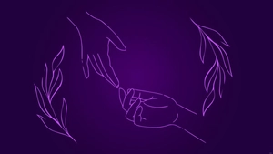 Neon Purple Background