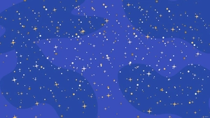 Blue and Gold Glitter Background