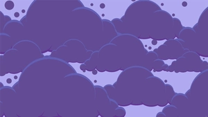 Purple Clouds Background