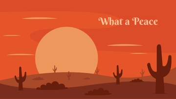 Free Sunset Wallpaper Template to Edit Online