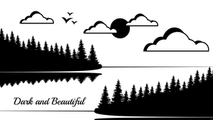 Black Nature Wallpaper