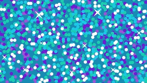 Teal And Purple Glitter Background