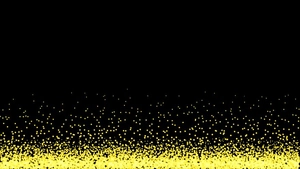 Yellow and Black Glitter Background