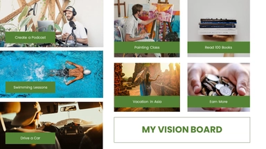 Sample Vision Board Template