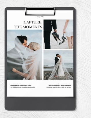 Photography eBook Template Photography eBook Template