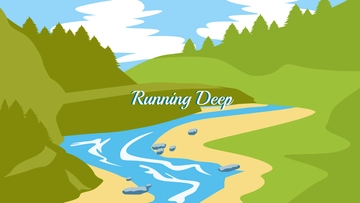 Free Water Nature Wallpaper Template to Edit Online