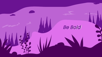 Free Violet Nature Wallpaper Template to Edit Online