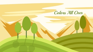 Free Vibrant Nature Wallpaper Template to Edit Online