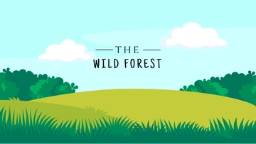Free Cartoon Nature Wallpaper Template to Edit Online