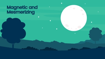 Free Moon Nature Wallpaper Template to Edit Online