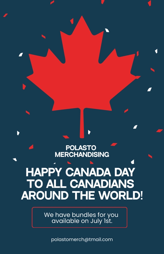 Canada Day Ad Poster Template