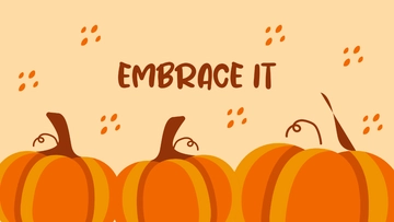 Free Fall Pumpkin Wallpaper Template to Edit Online