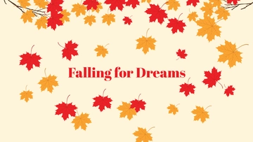 Free Simple Fall Wallpaper Template to Edit Online