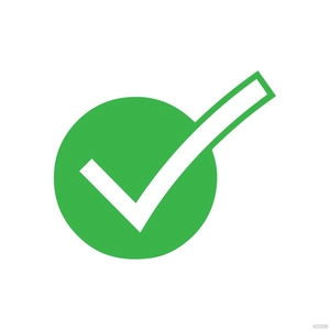 Green Circle Tick clipart