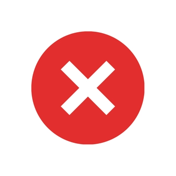 Free Red Cross Check Mark clipart Template to Edit Online