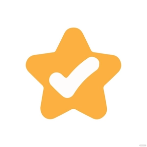 Cute Check Mark clipart