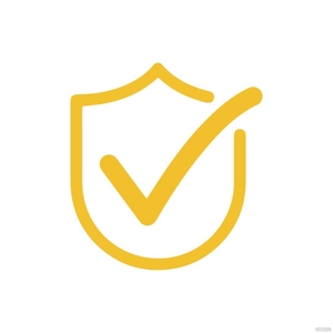 Yellow Check Mark Clipart