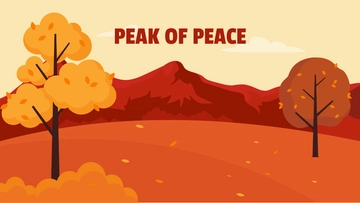 Free Fall Mountain Wallpaper Template to Edit Online