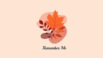 Free Fall Foliage Wallpaper Template to Edit Online