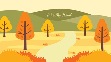 Free Fall Landscape Wallpaper Template to Edit Online