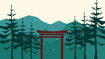 Free Anime Nature Background Template to Edit Online