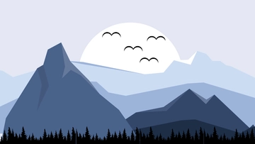 Free Nature Mountain Background Template to Edit Online