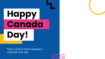 Free Canada Day Video Collage Template to Edit Online