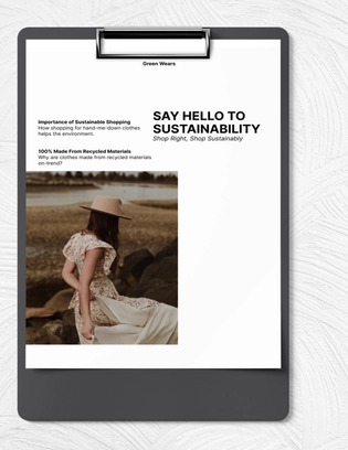 Art & Fashion eBook Template