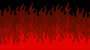 Red Fire Background