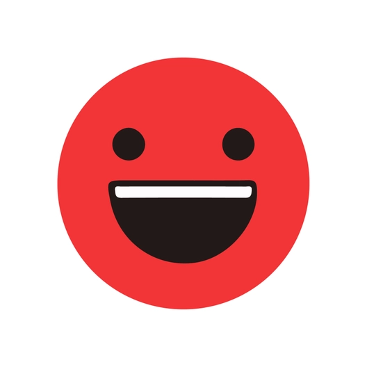 Red Smiley Clipart