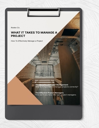 Project Management eBook Template Project Management eBook Template