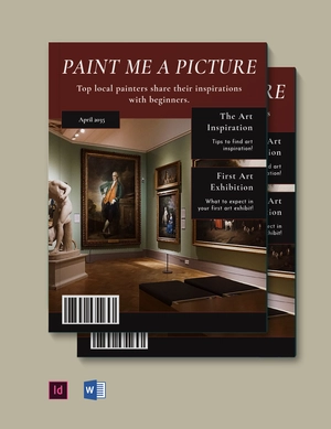 Artist Zine Template