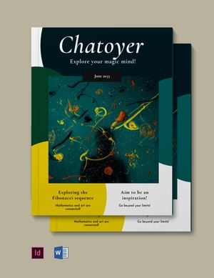 Creative Zine Template