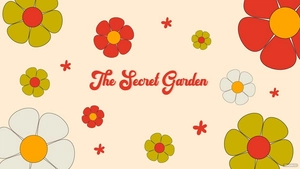 Retro Flower Wallpaper