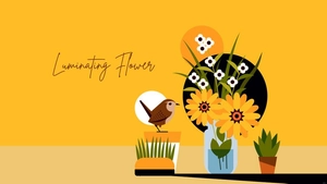 Bright Flower Wallpaper