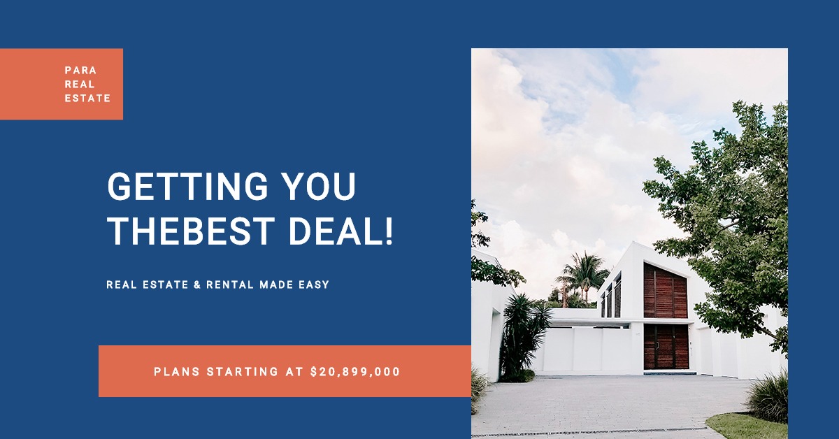 FREE Real Estate Linkedin Post Templates [Customize + Download + Share