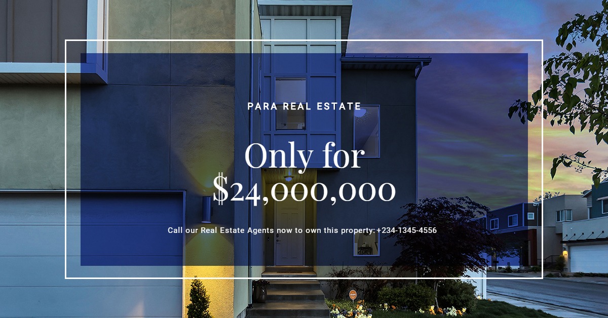 FREE Real Estate Linkedin Post Templates [Customize + Download + Share