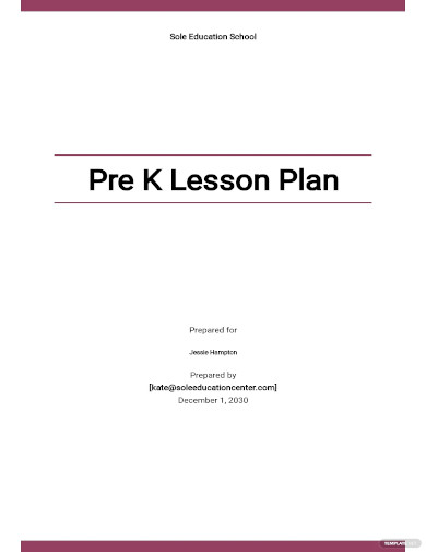 Blank Lesson Plan Template - 28+ Free PDF, Excel, Word, Google Drive ...
