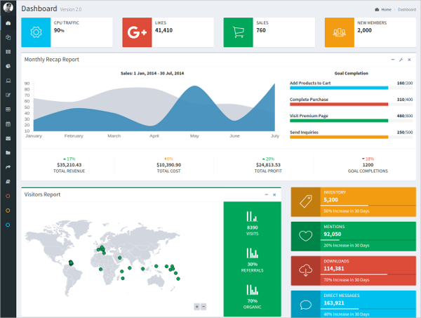23+ Admin CMS Themes & Templates