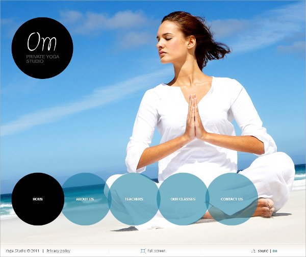 yoga studio swish template 36