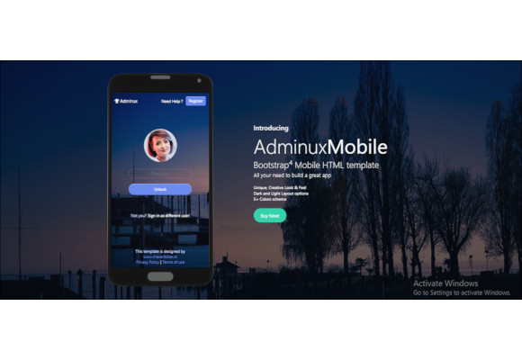 adminux mobile