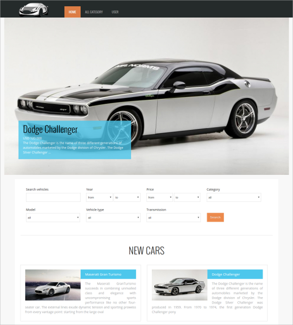 free best automative joomla template