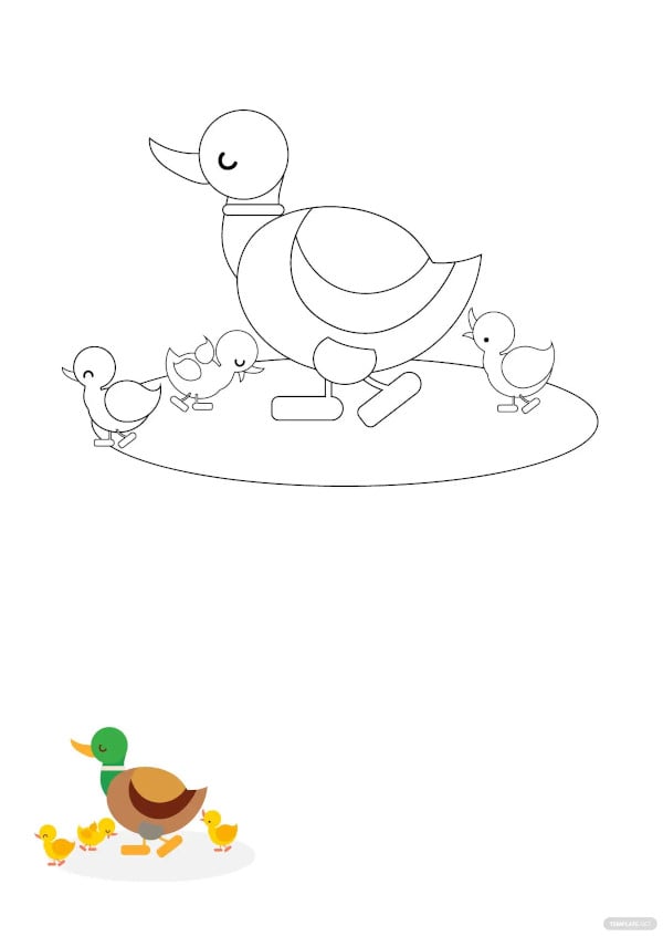 free animal family coloring pages