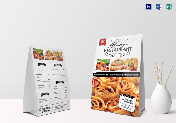 Restaurant Menu Template 53 Free Psd Ai Vector Eps Illustrator Format Download Free Menu Tent Card Template