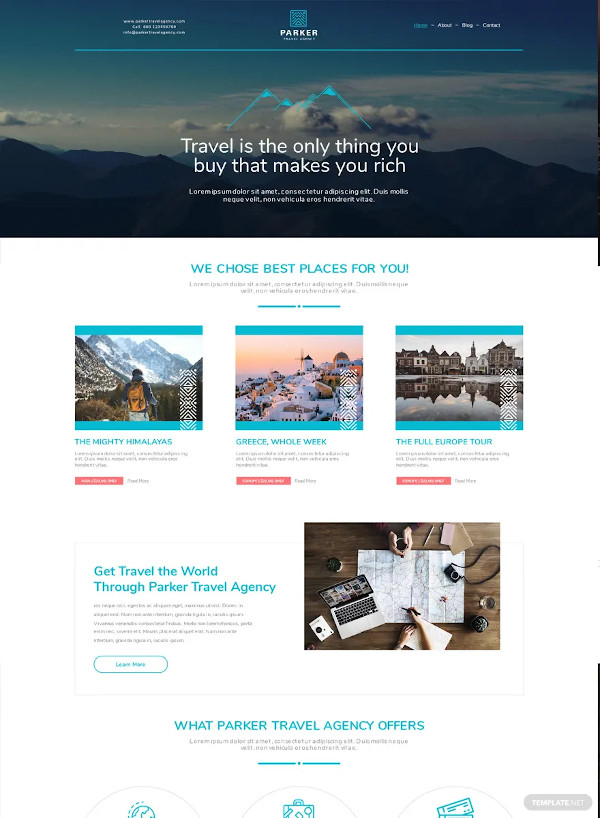 26+ Tourism Website Themes & Templates | Free & Premium Templates