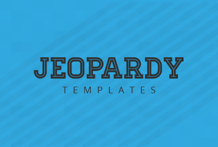 jeopardy templates