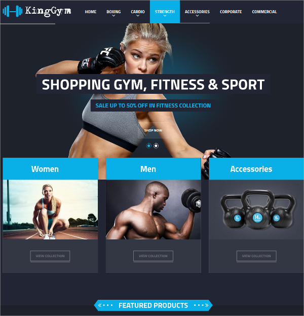 Fitness, Gym & Sport Magento Theme $84