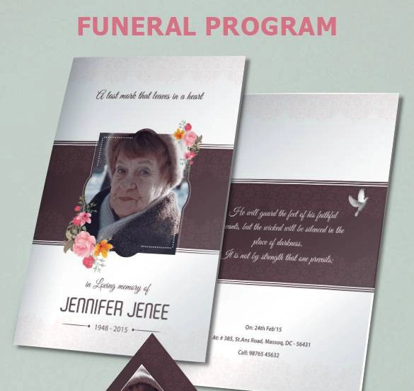 25+ Funeral Program Templates - Word, PSD, Google Docs, Apple Pages