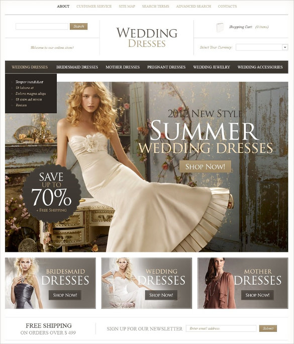 16 Magento Wedding  Themes Templates  Free Premium 